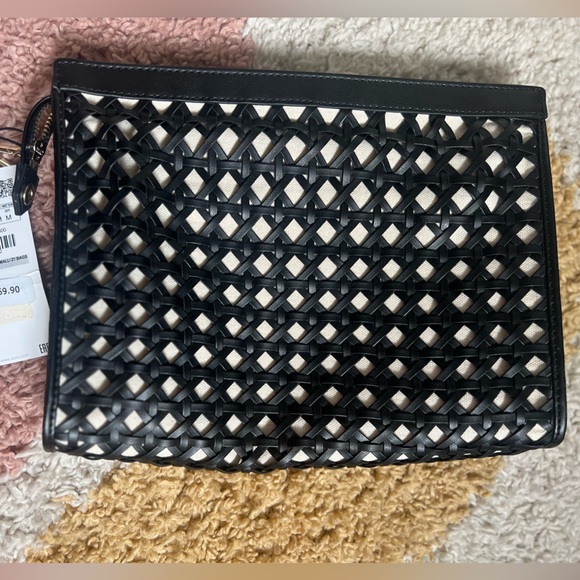 ZARA WOVEN CLUTCH BAG - Picture 6 of 6